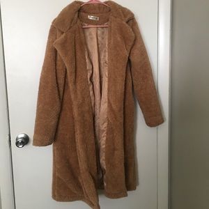 •SOLD• Teddy bear Sherpa coat